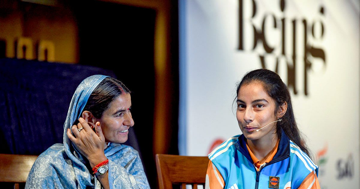 Indian para archers celebrating with medals at World Archery Para Series competition