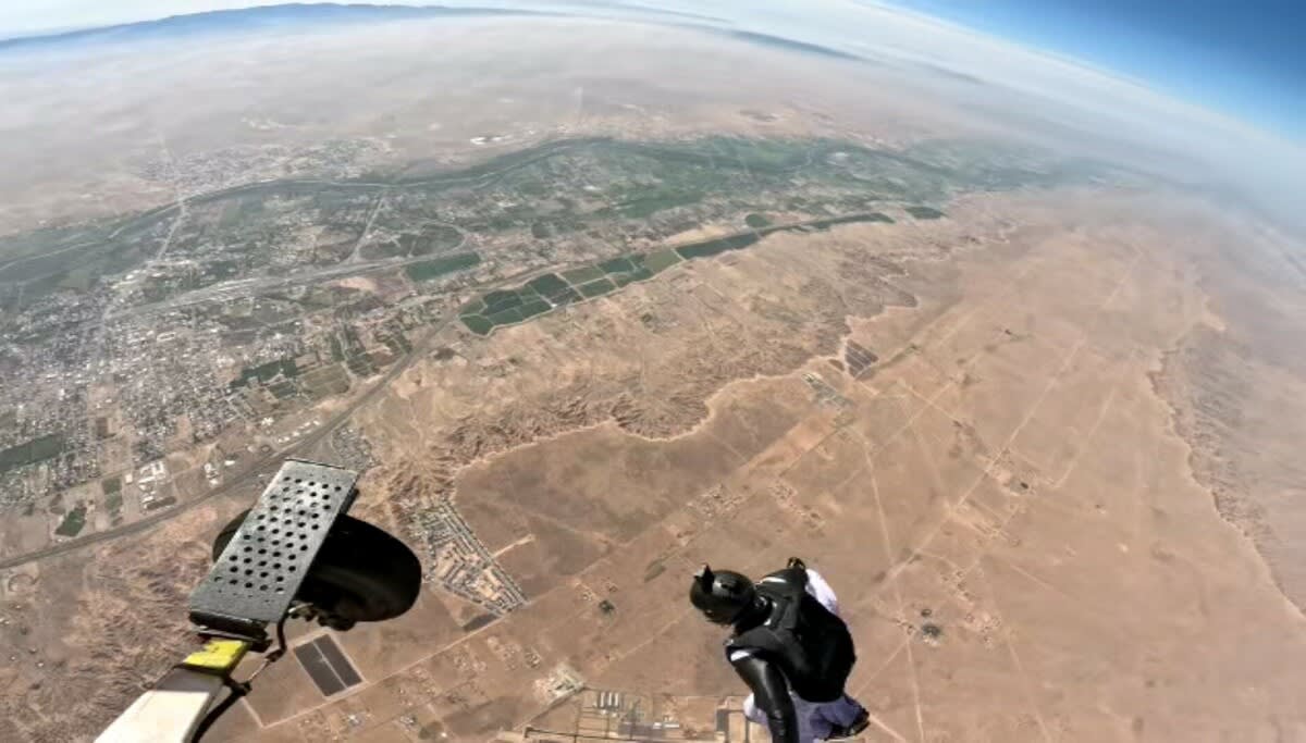 74-Year-Old Sets World Record for Oldest Wingsuit Jump