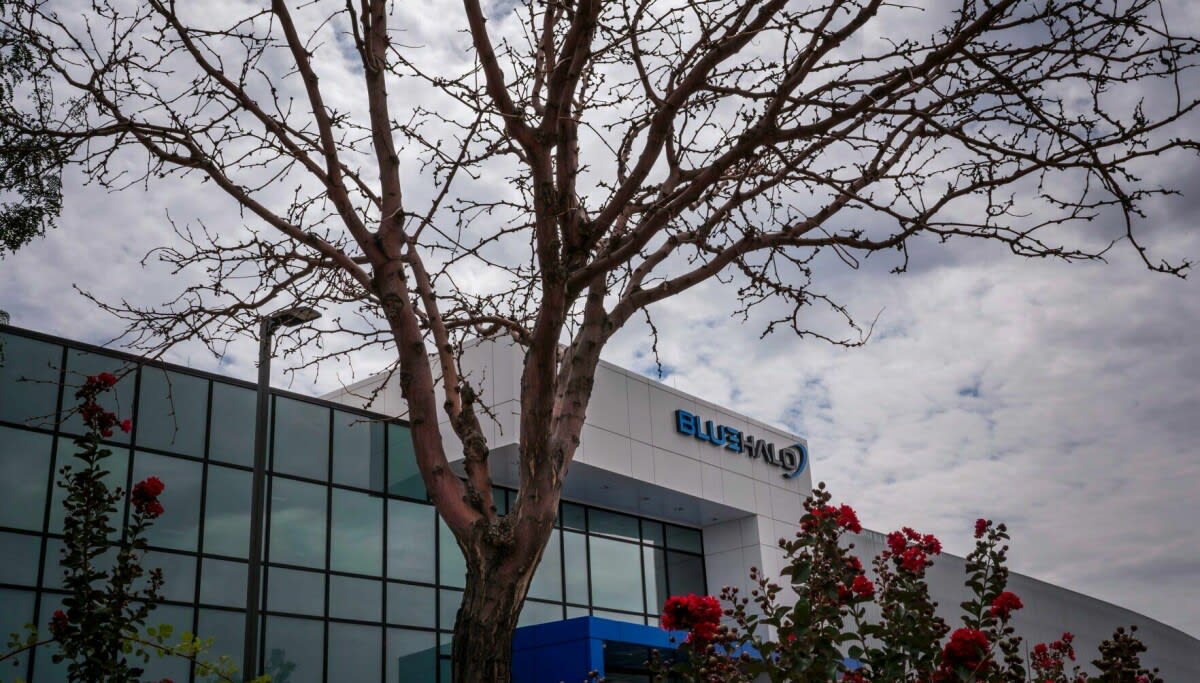 Modern industrial building at Sandia Science and Technology Park in Albuquerque, New Mexico