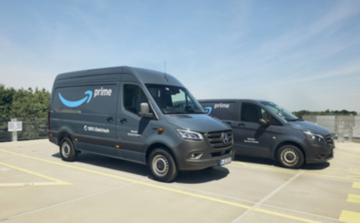 Amazon Hits 50,000 Electric Delivery Vans Worldwide