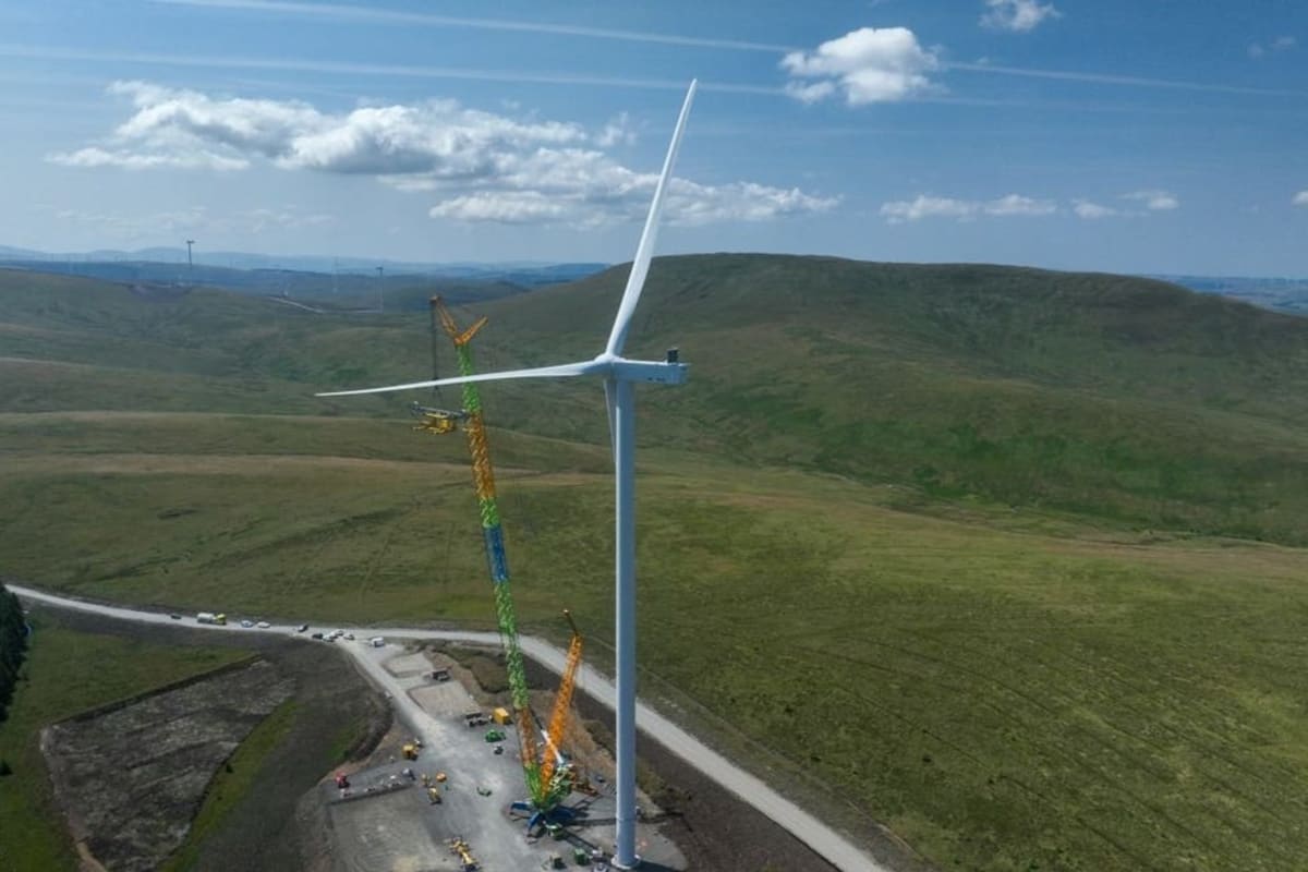 UK's Most Powerful Wind Turbine Now Spinning in Scotland - Image 2