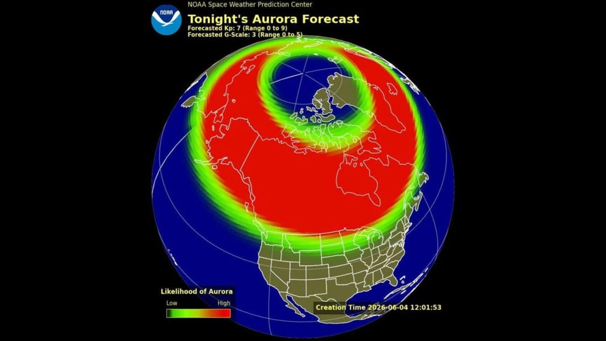 25 States Could See Northern Lights Thursday Night - Image 2