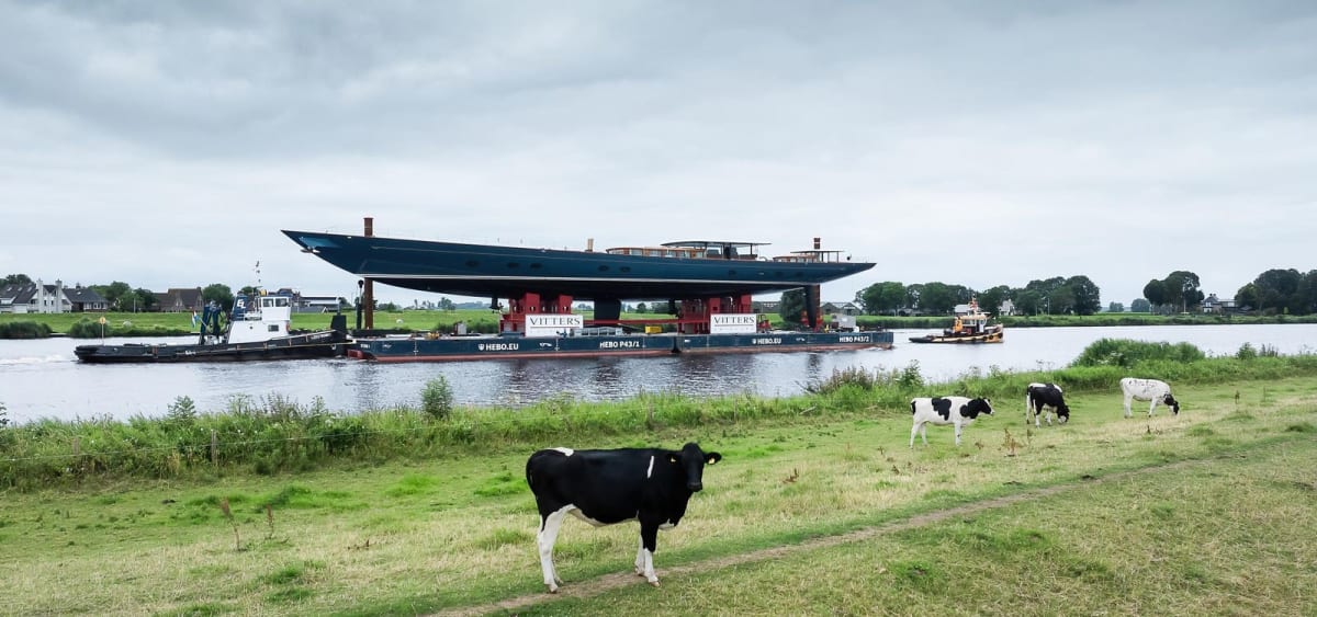 226-Foot Superyacht Runs Purely on Renewable Energy