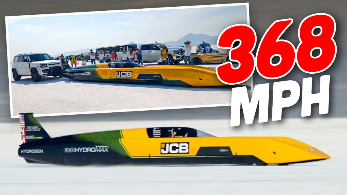 Hydrogen Car Hits 368 MPH, Smashes 16-Year Speed Record