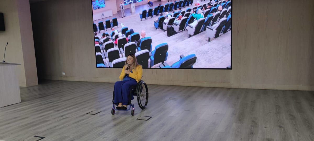 African leaders and disability advocates collaborating at inclusive technology conference in Egypt