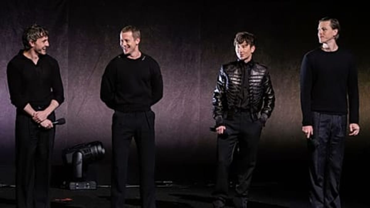 Beatles Biopic Stars Recreate Iconic Abbey Road Crossing - Image 5
