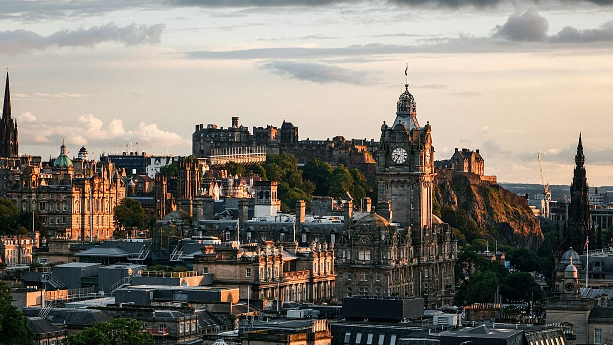 Edinburgh Named Best City in Europe, Third Globally