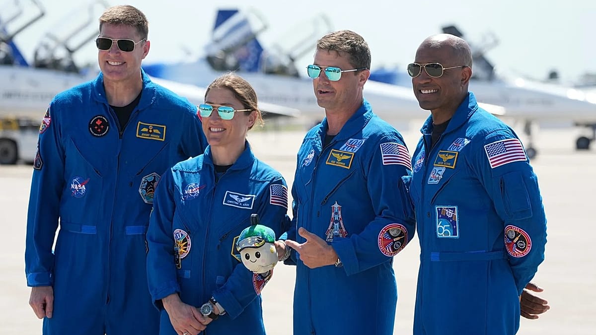 4 Astronauts Launch to Moon Next Week After 53 Years