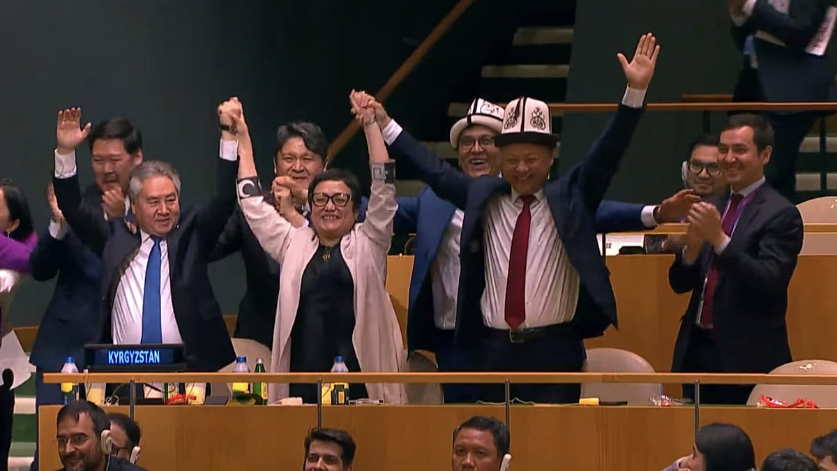 Kyrgyzstan Wins First-Ever UN Security Council Seat