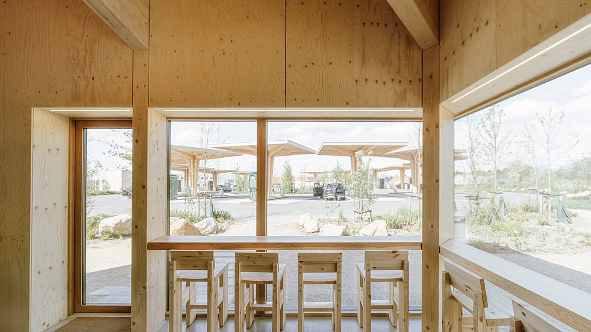 Clever electric vehicle charging station in Denmark operated by self-managed employee teams