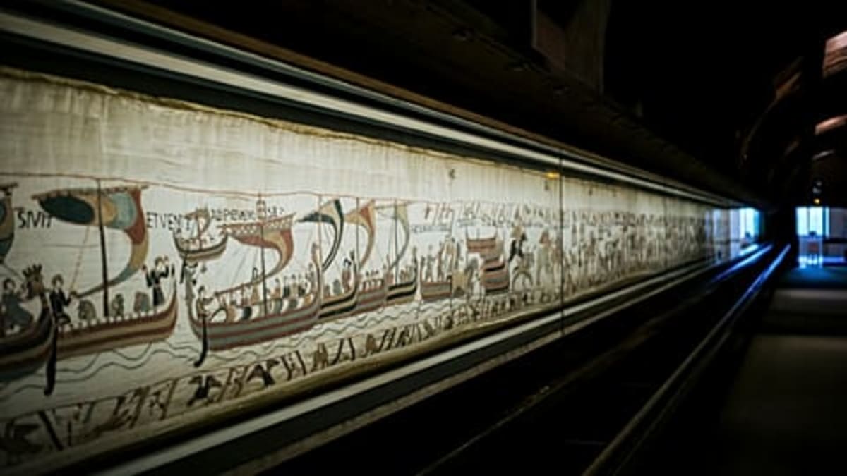 UK Kids Reimagine 1,000-Year-Old Tapestry's Missing End - Image 3