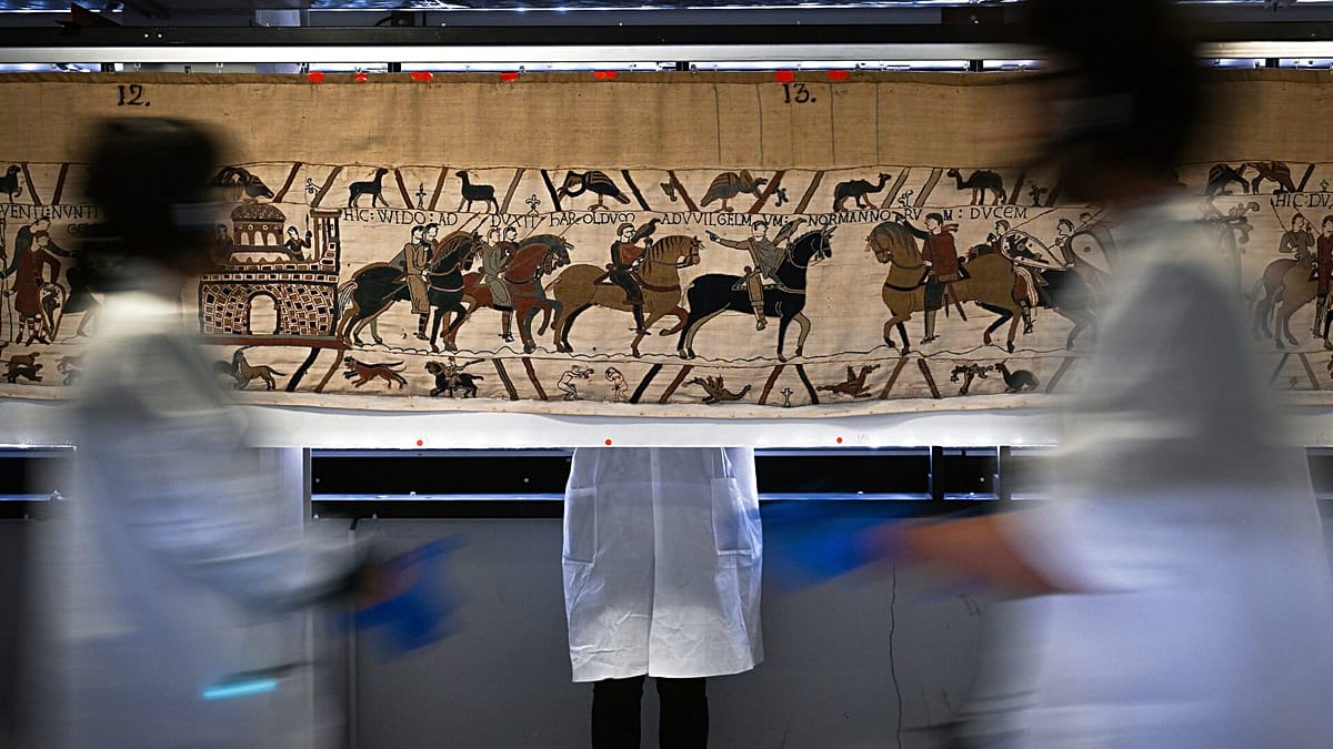 UK Kids Reimagine 1,000-Year-Old Tapestry's Missing End