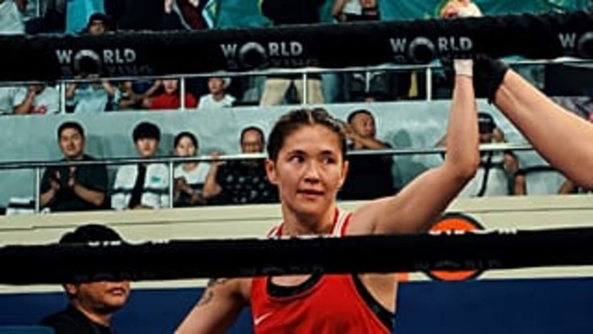 Kazakhstan's Nazym Kyzaibay Wins Olympic Boxing Medal - Image 4
