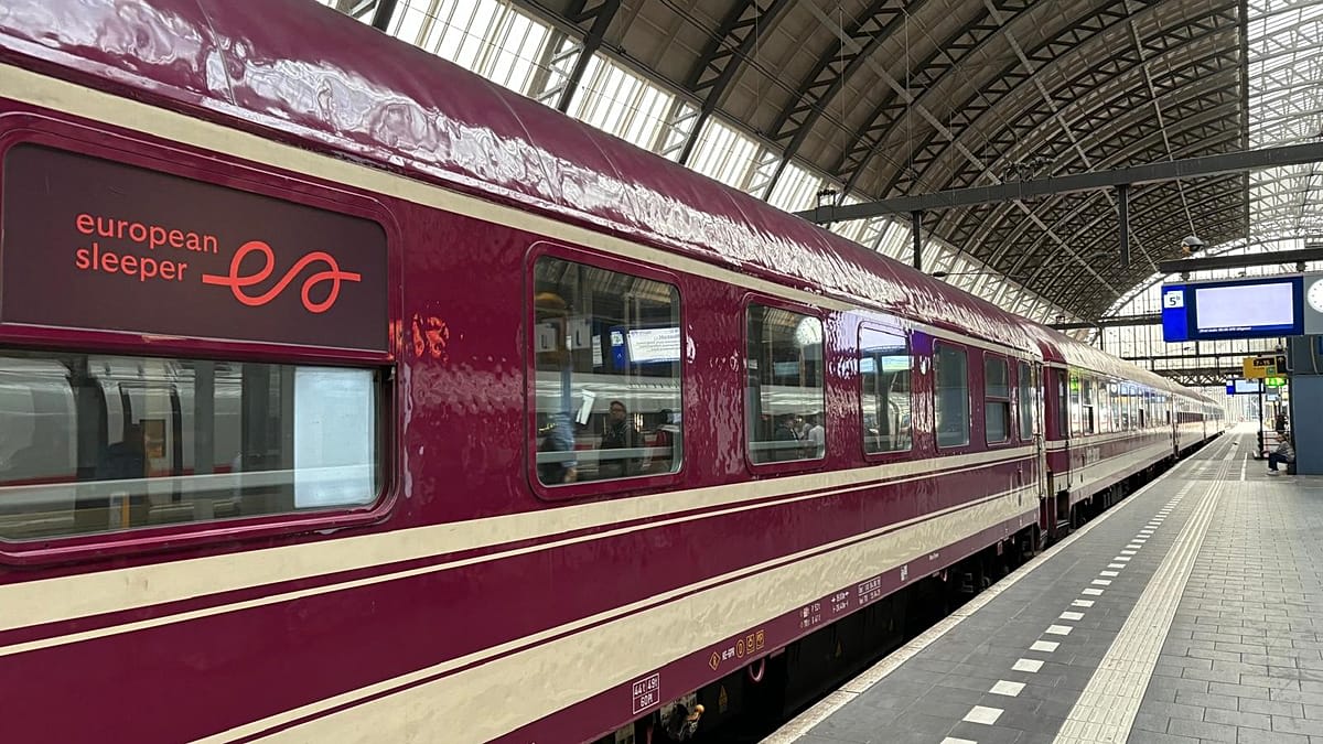 Overnight Trains to Connect Amsterdam and Copenhagen in 2028