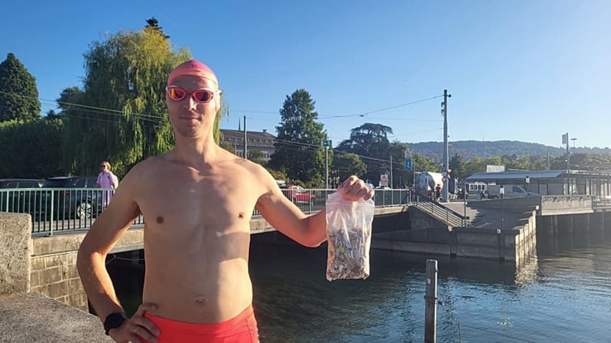 Zürich IT Worker Swims to Work While Cleaning City Canal - Image 3