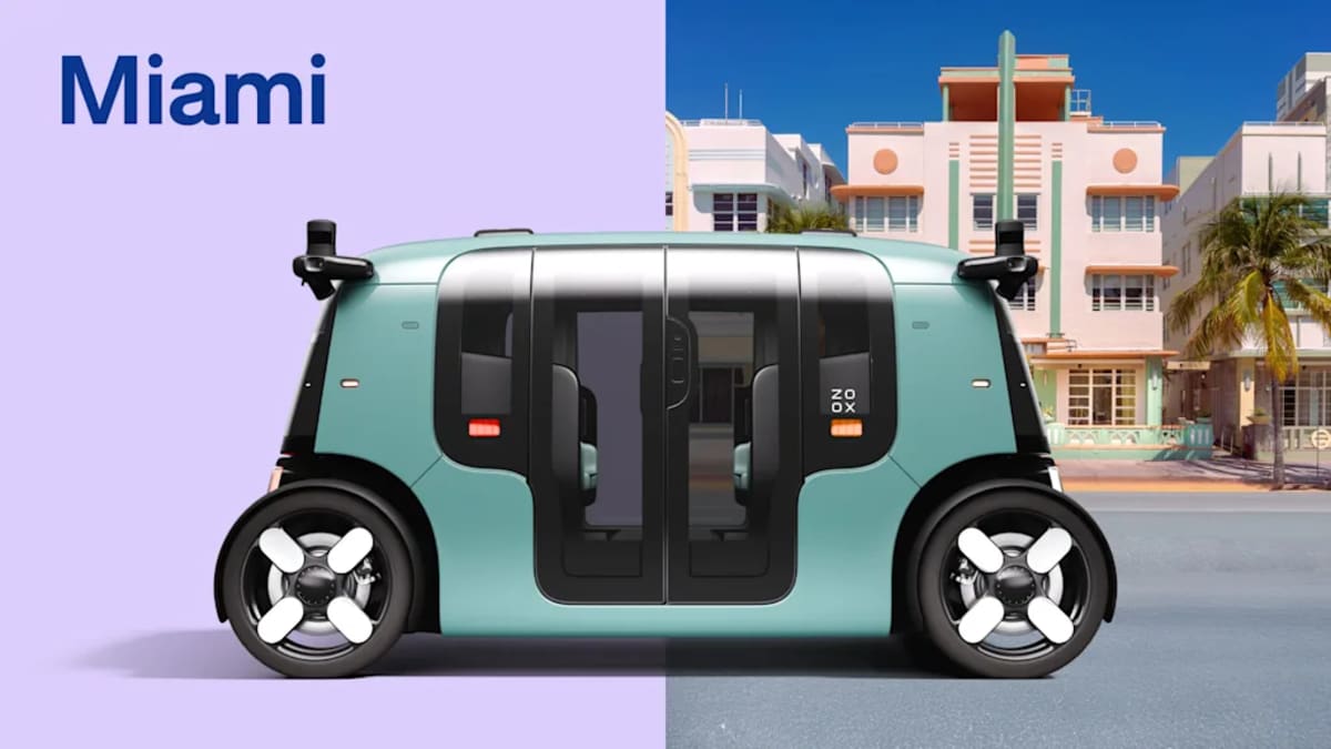 Amazon's Zoox Robotaxis Expand to Austin and Miami - Image 2