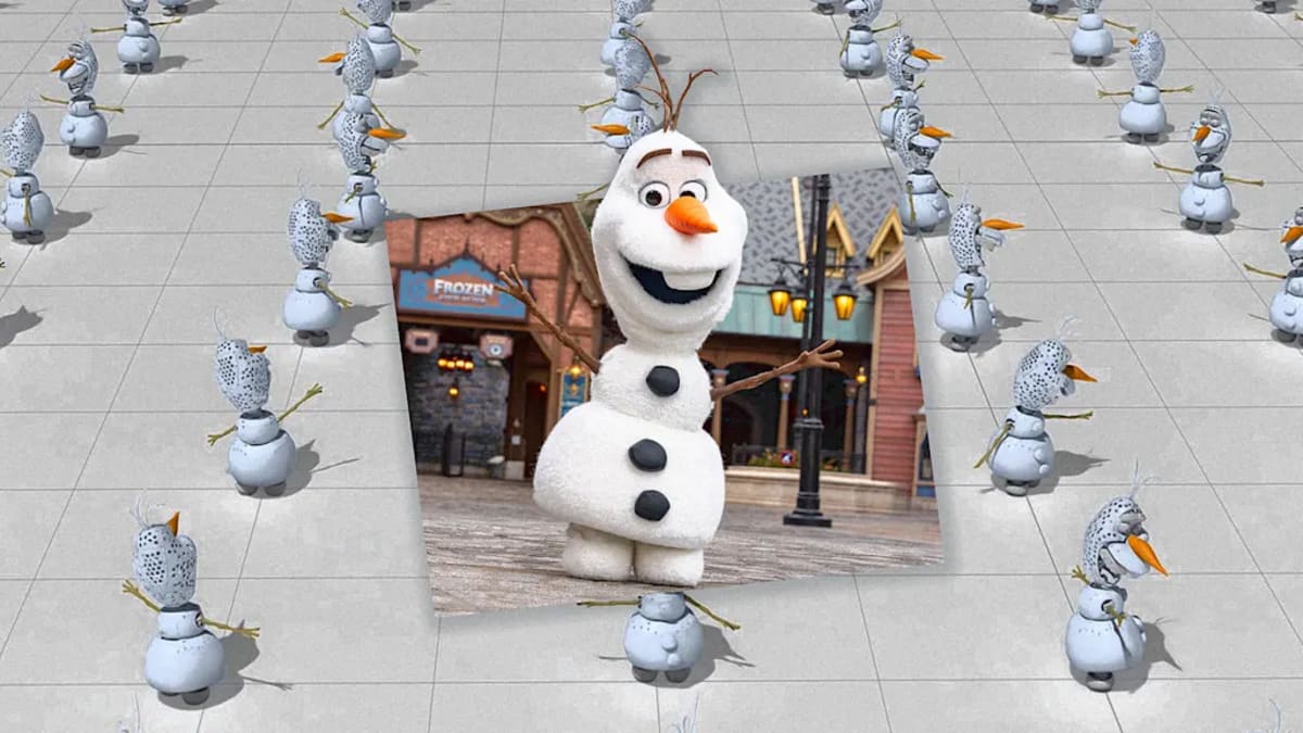 Disney Engineers Build Walking Olaf Robot for Paris Park