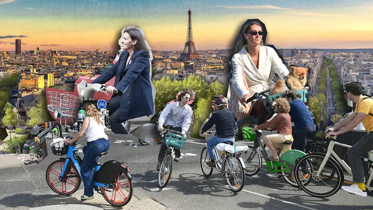 Paris Flips 900 Miles of Roads From Cars to Bikes