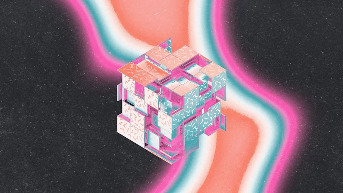 Professional woman leader working with AI technology displays on computer screens