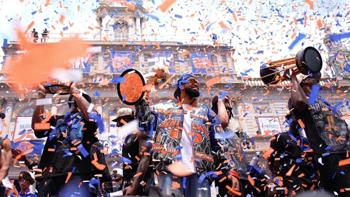 NYC Went Full Knicks Orange for Historic Championship Win