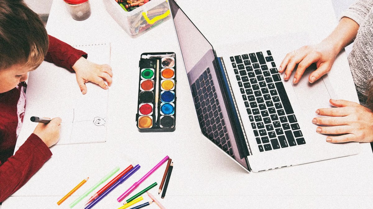 Professional woman in office setting looking thoughtful, representing working mothers navigating career challenges