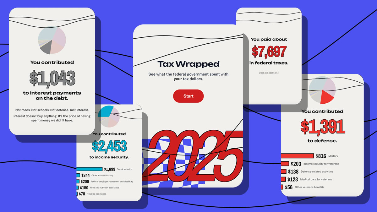 New Site Shows Your Tax Dollars Like Spotify Wrapped