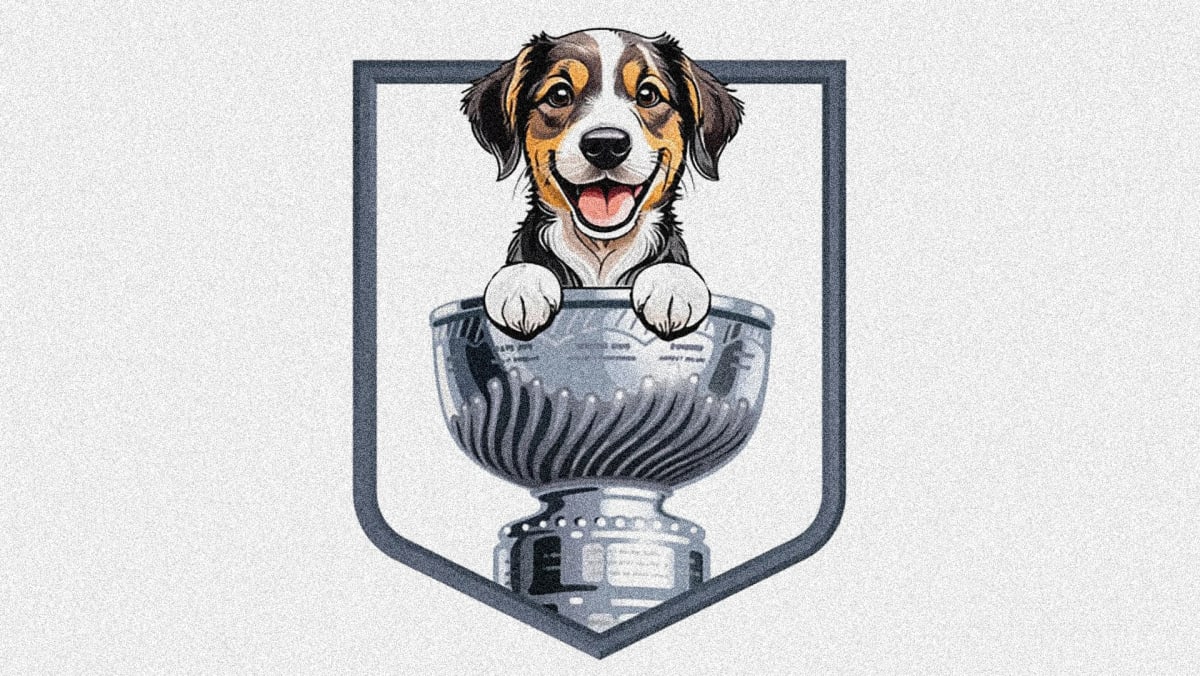 NHL's Stanley Pup Returns to Find Shelter Dogs New Homes