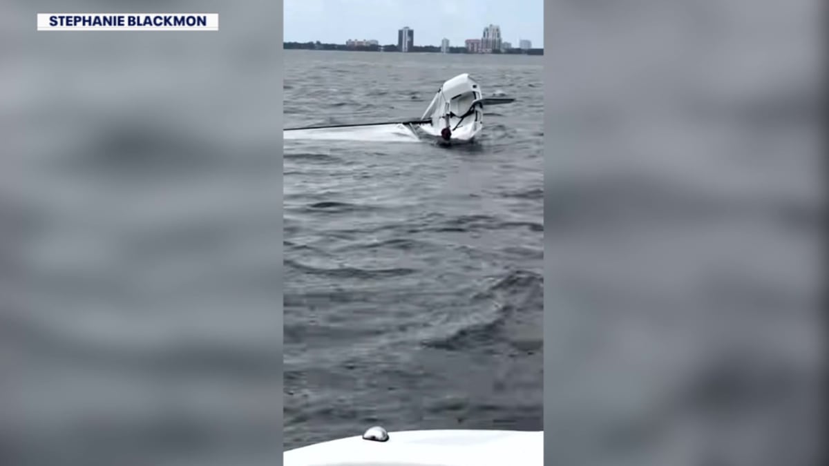 Tampa Boaters Rescue Sailor From Capsized Boat - Image 4