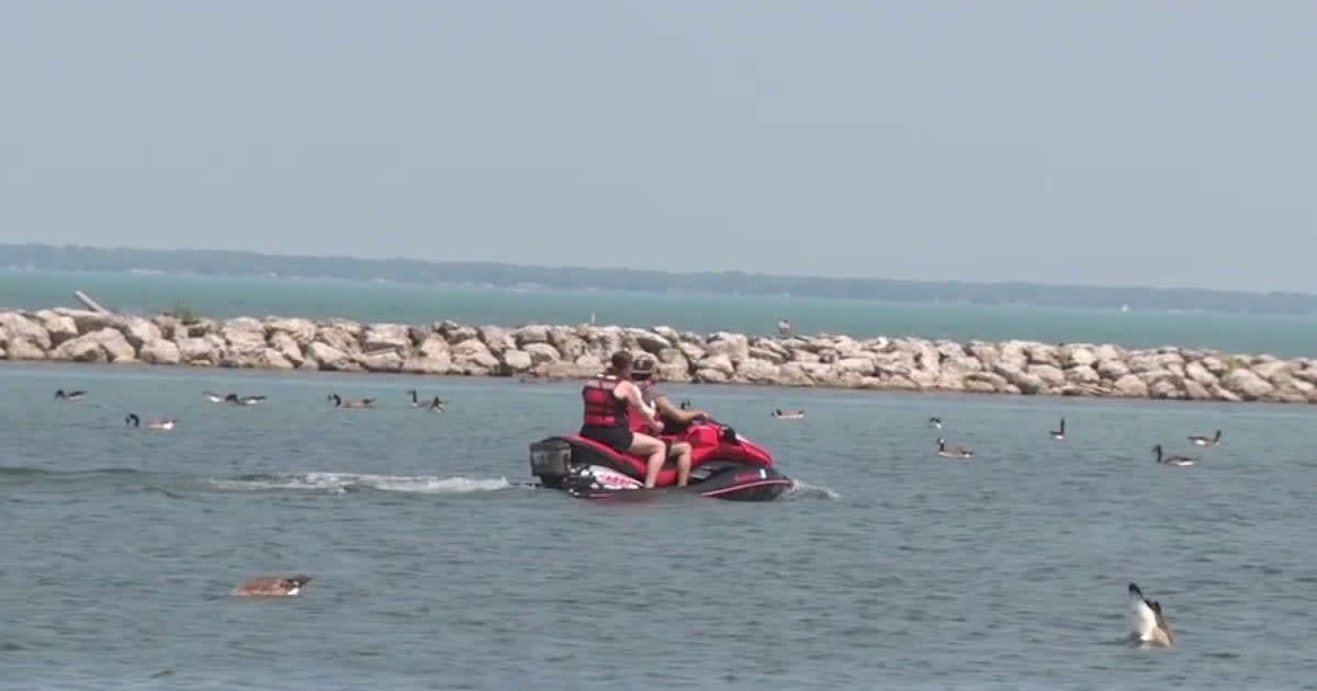Good Samaritan Saves Jet Skier in Lake St. Clair