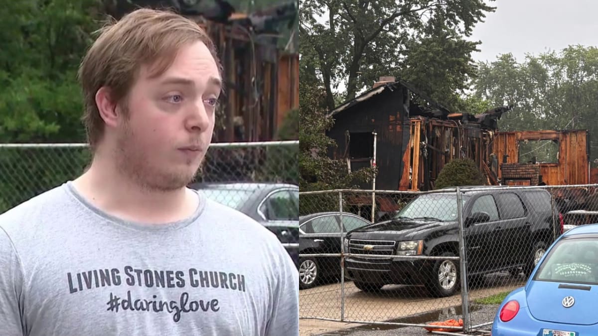 Driver Rescues Man From Burning Garage in Crown Point - Image 2