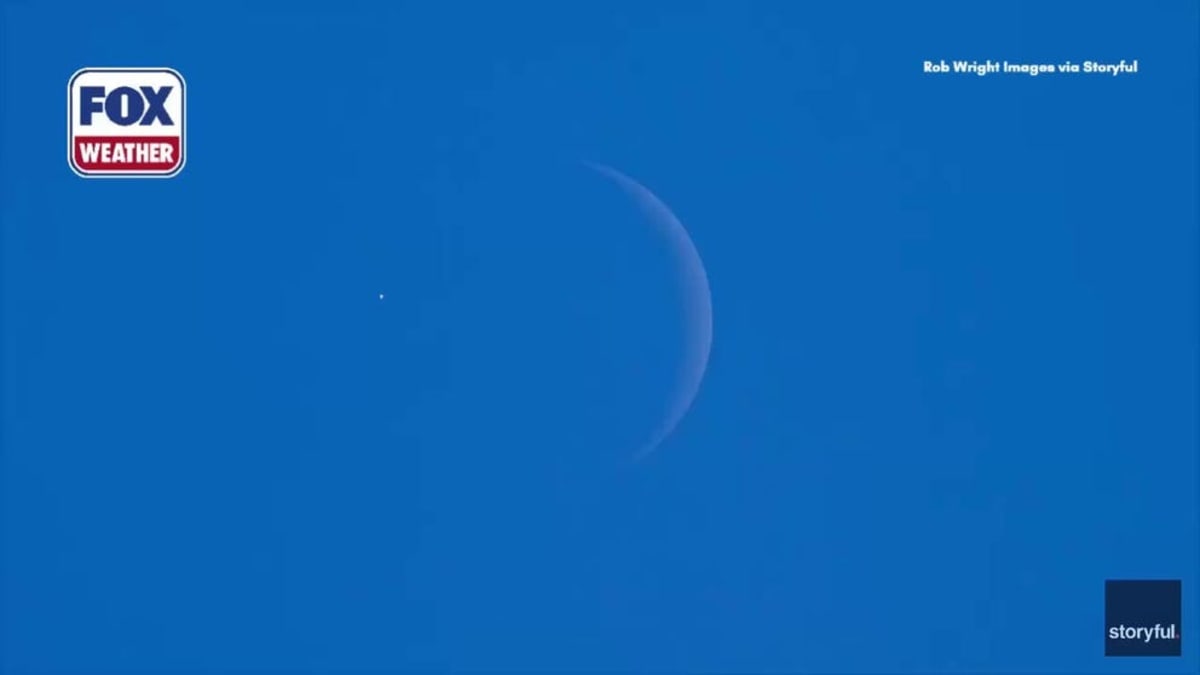 Venus Hides Behind Moon in Rare Daytime Sky Show - Image 2