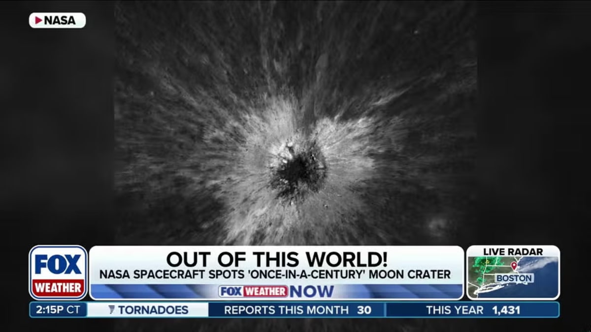 NASA Finds Largest New Moon Crater in Solar System History - Image 2