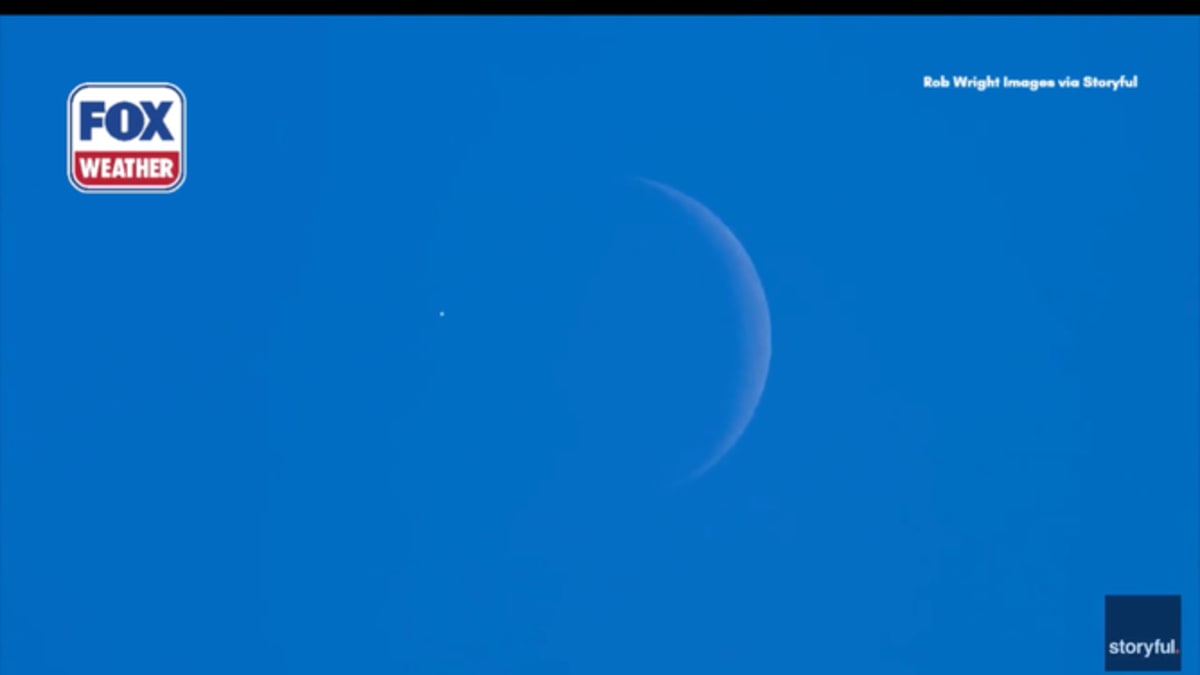 Venus Hides Behind Moon in Rare Daytime Sky Show - Image 3