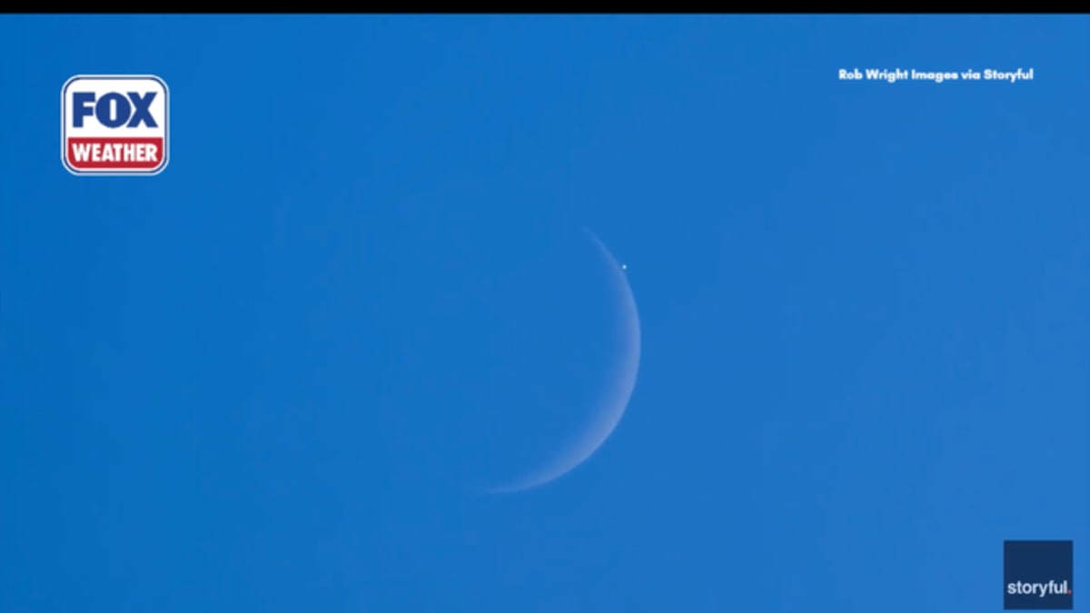 Venus Hides Behind Moon in Rare Daytime Sky Show - Image 5