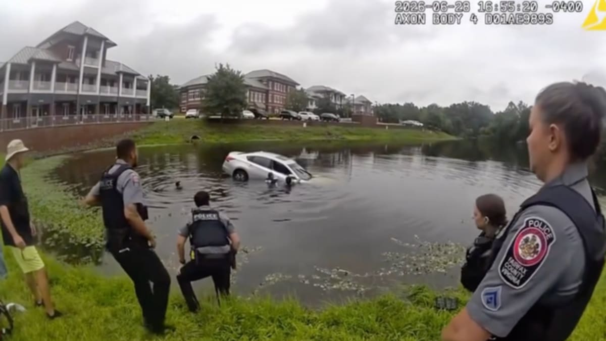Human Chain Saves Driver From Sinking Virginia Car - Image 3