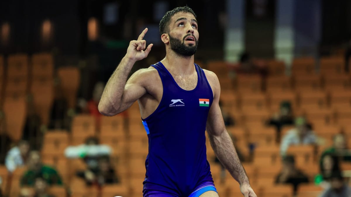 Indian Wrestler Sujeet Kalkal Becomes World No. 1 at 65kg