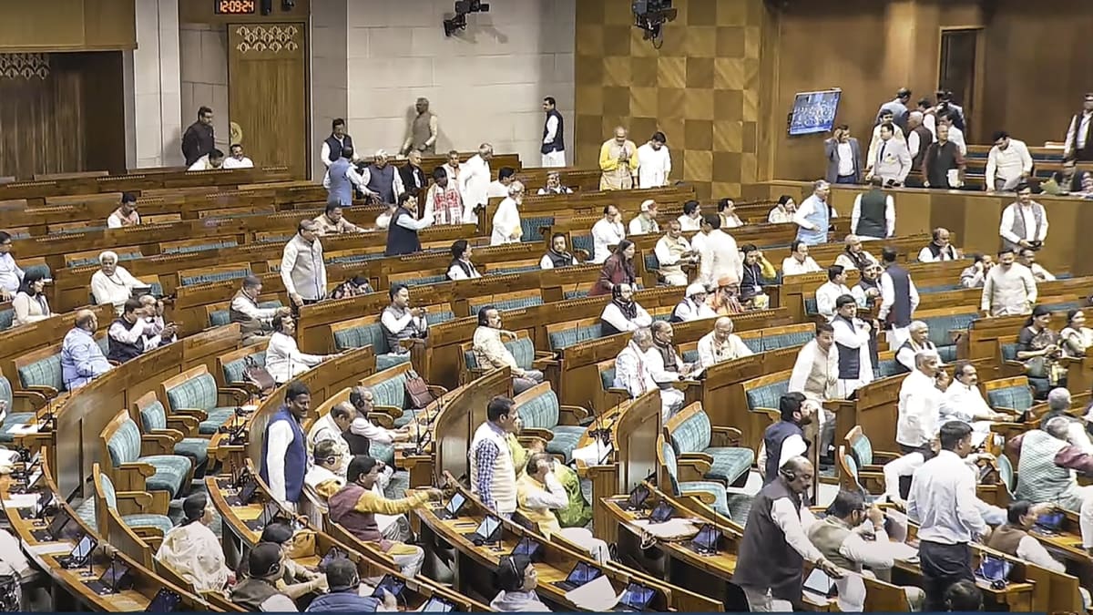 ** India's Parliament building where transgender protection legislation was debated and passed