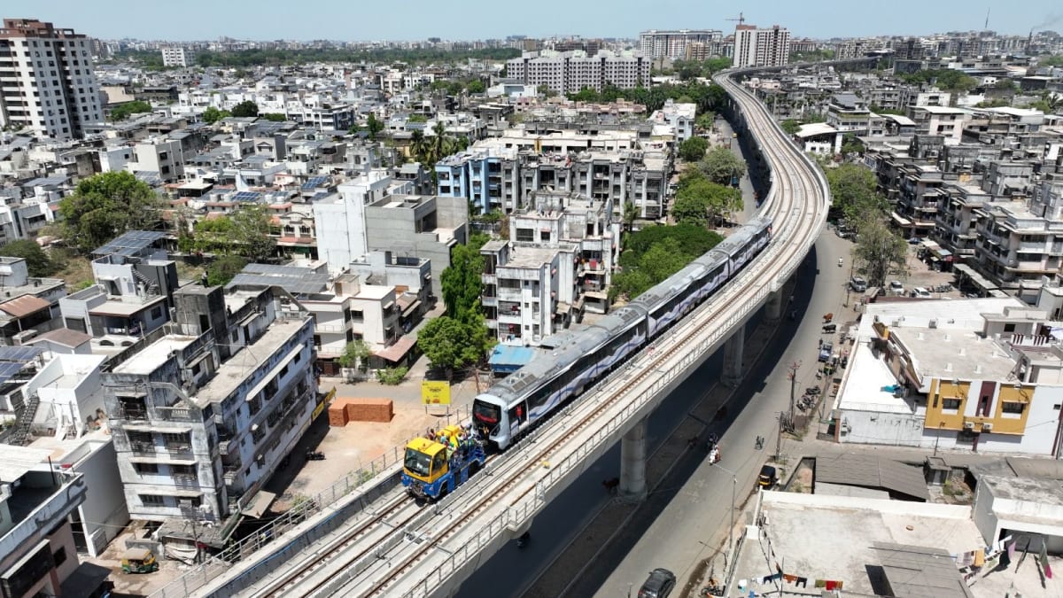 Surat Metro Trial Begins on 8.5 km Route