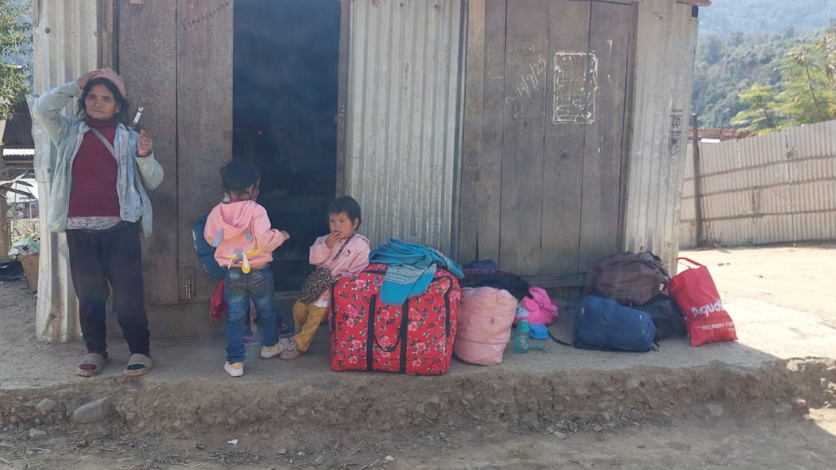 Manipur Families Leave Relief Camps for Permanent Homes