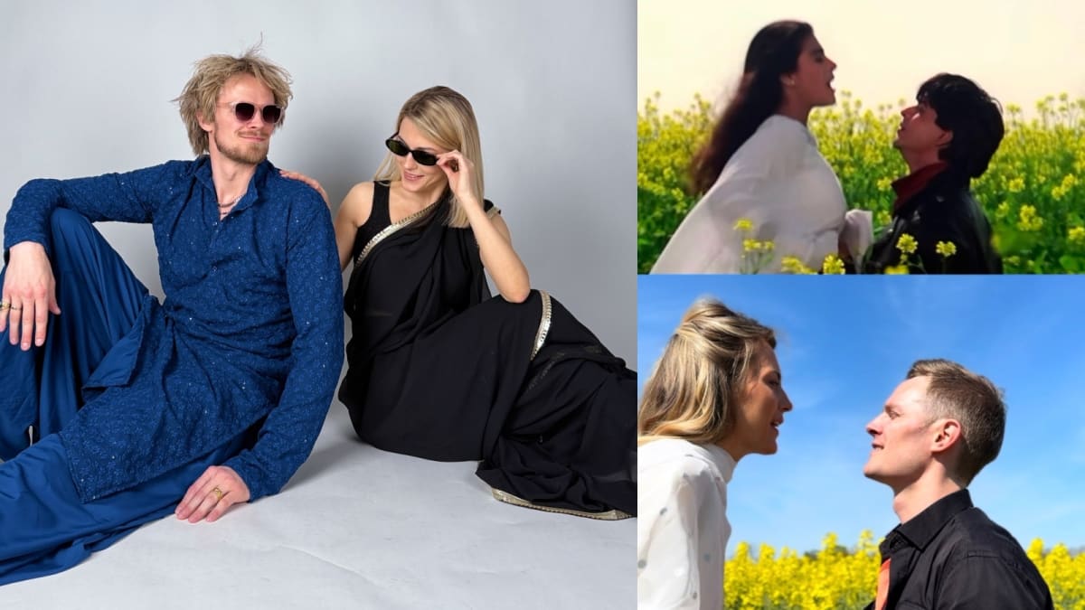 Swedish Couple Dances to Bollywood, Dreams of Film Role