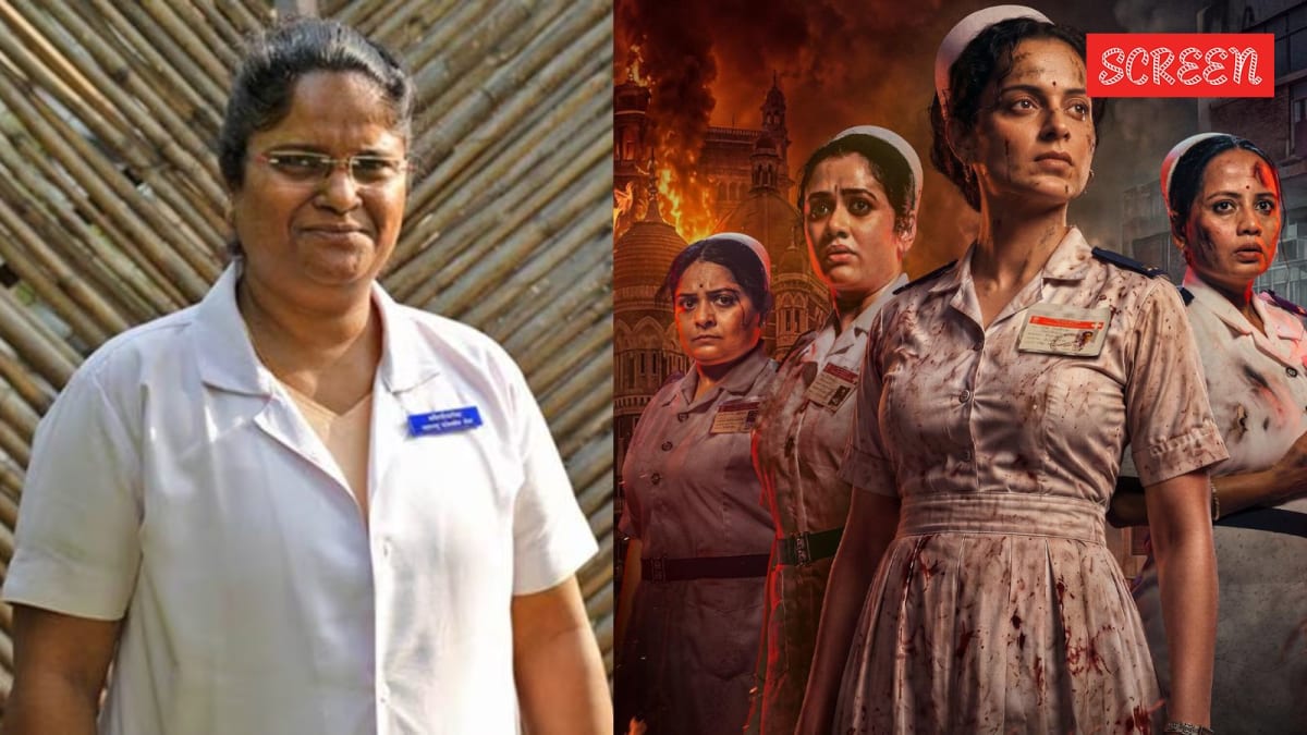 ** Nurse Anjali Kulthe in uniform, hero of Mumbai's 2008 Cama Hospital terror attack