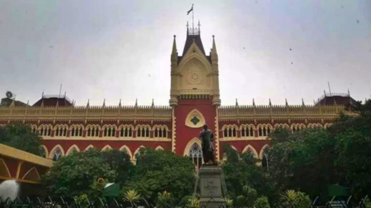 ** Calcutta High Court building exterior where interfaith couple won protection for their wedding