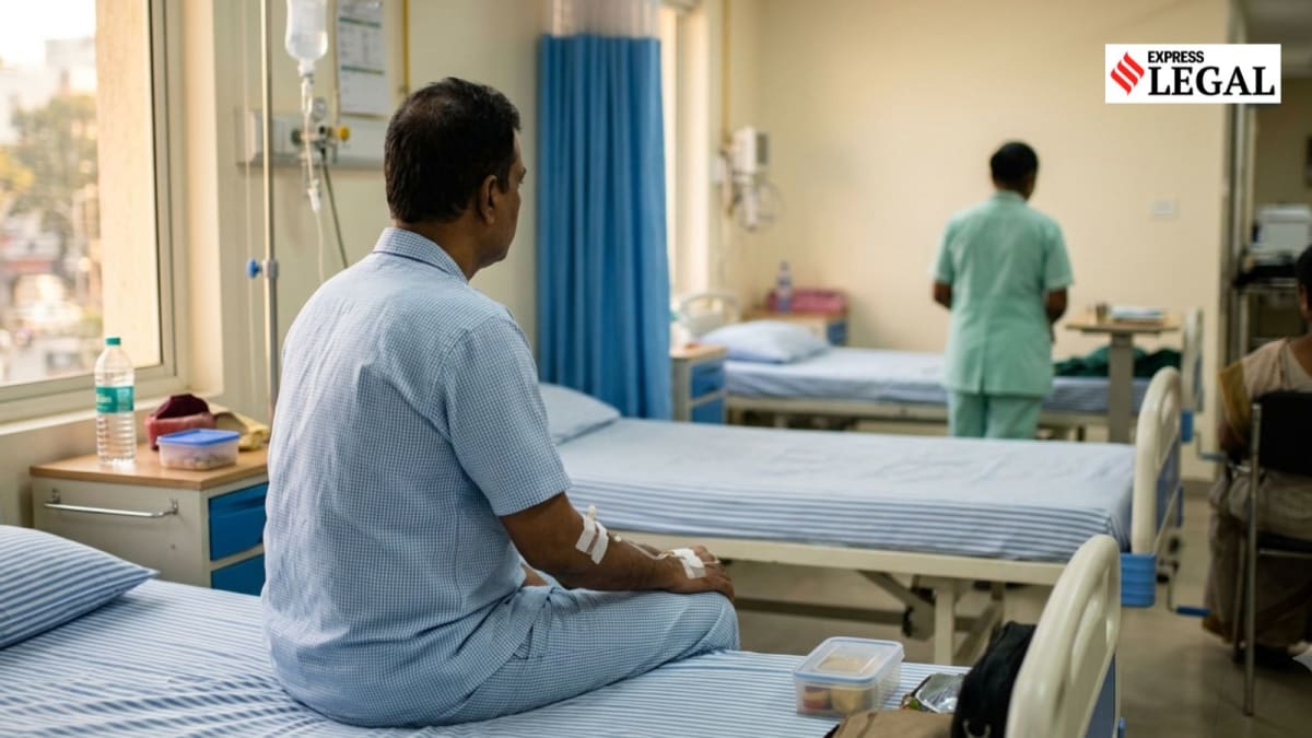 Indian consumer court gavel representing justice for wrongfully denied cancer patient insurance claim