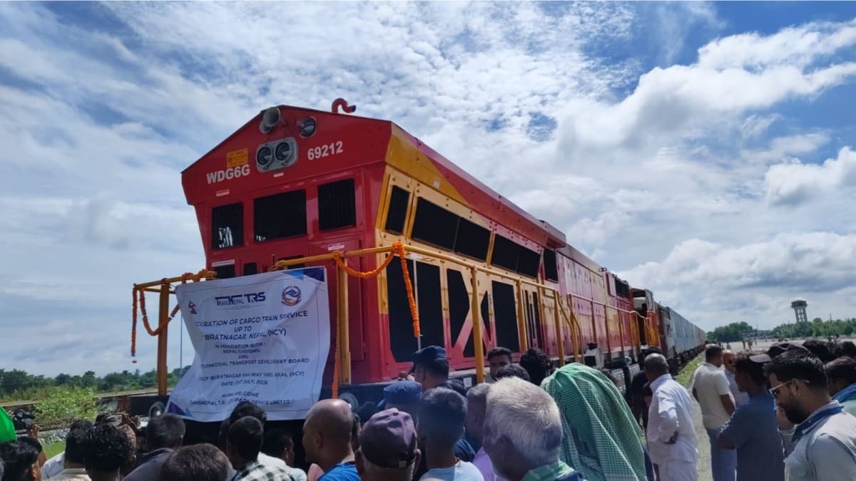 India Launches First Direct Freight Train to Nepal