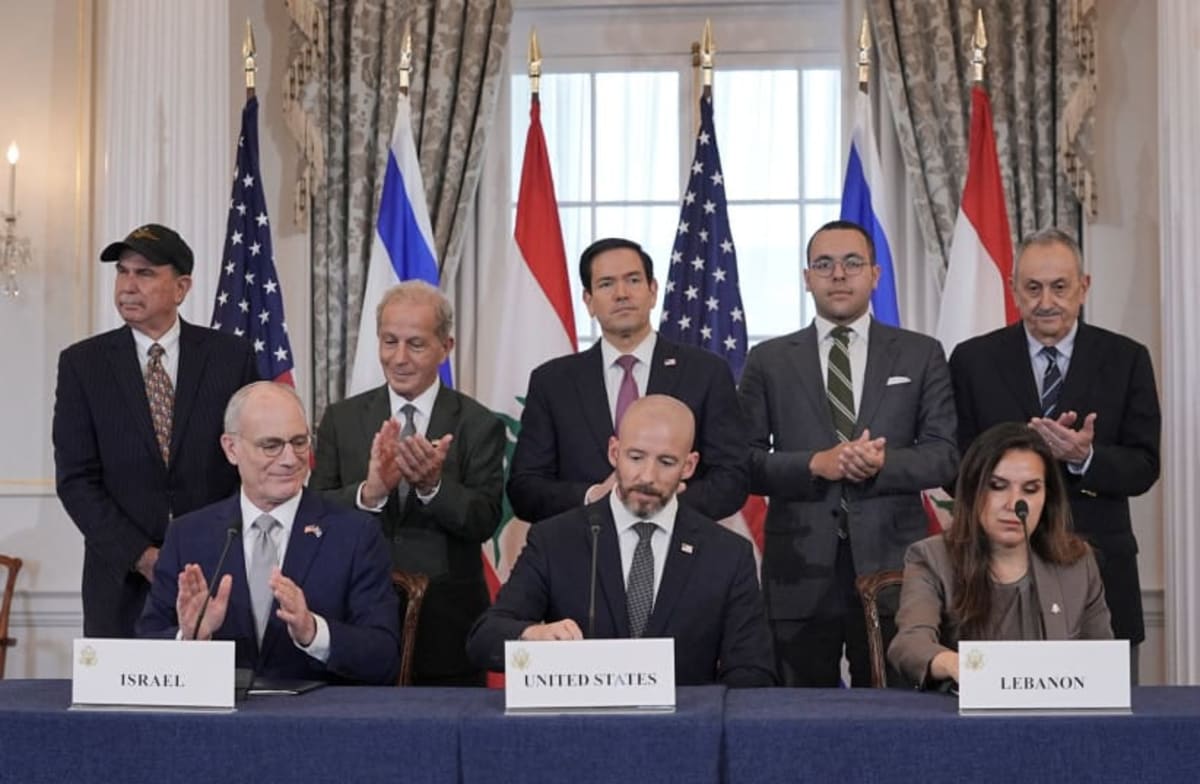 US, Israel, Lebanon Sign Historic Peace Framework Deal - Image 2