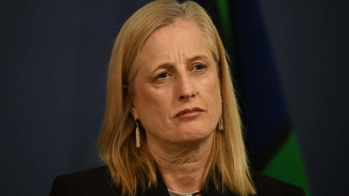 Australian Senate chamber where Finance Minister Katy Gallagher withdrew freedom of information reforms