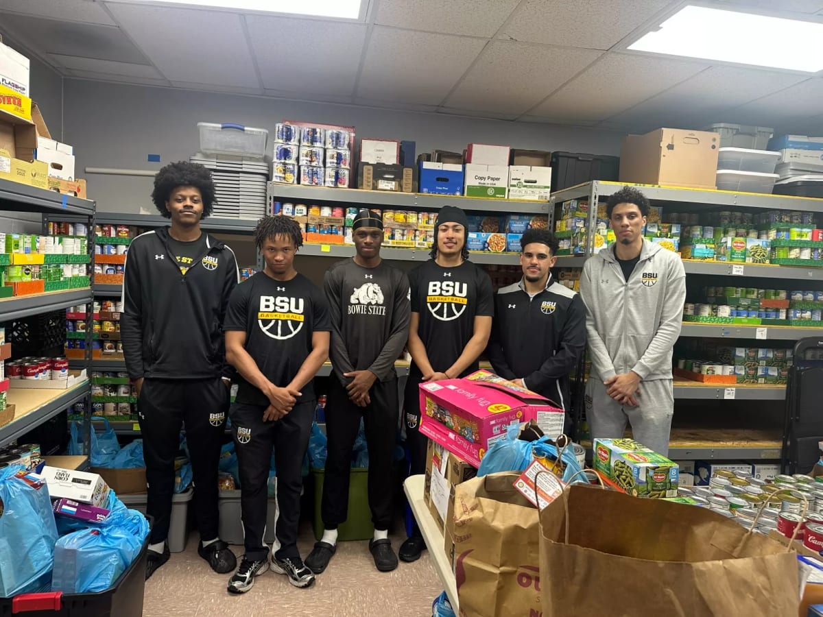 Bowie State Basketball Tackles Food Insecurity in Maryland - Image 2
