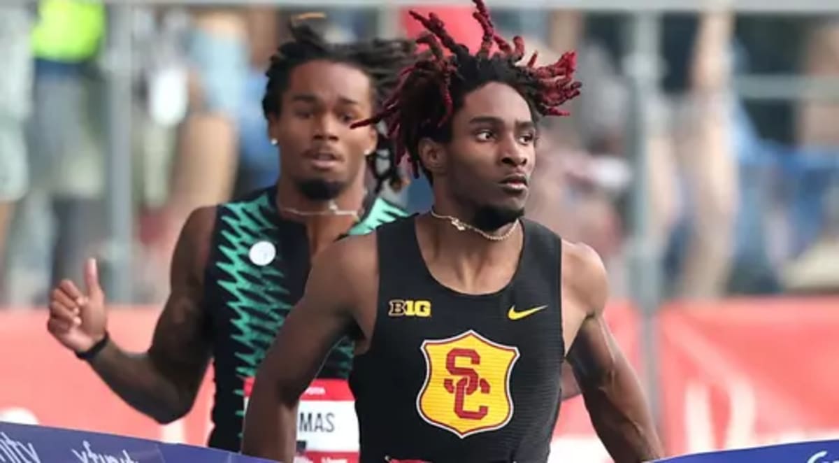 USC Sprinter Wins 200m Title in Comeback from Injury - Image 2