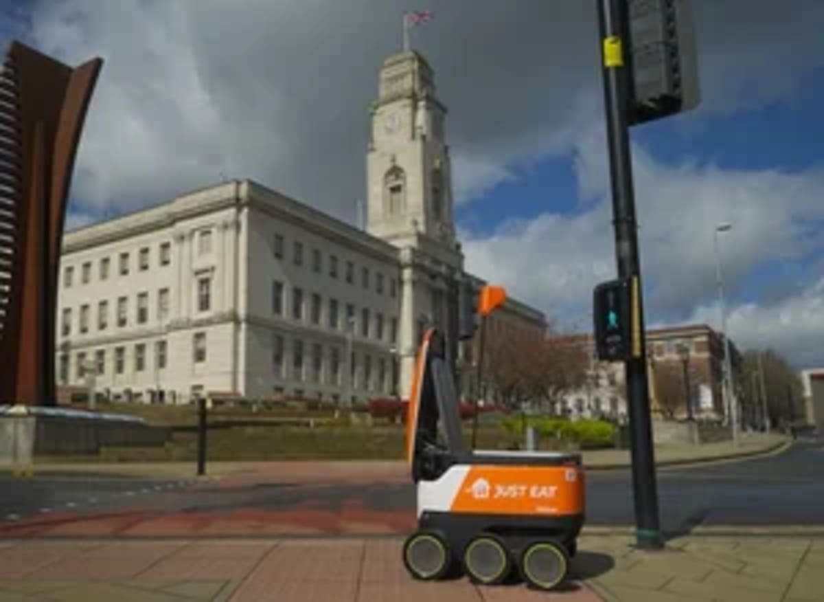 Orange Robots Now Delivering Food in Barnsley - Image 4