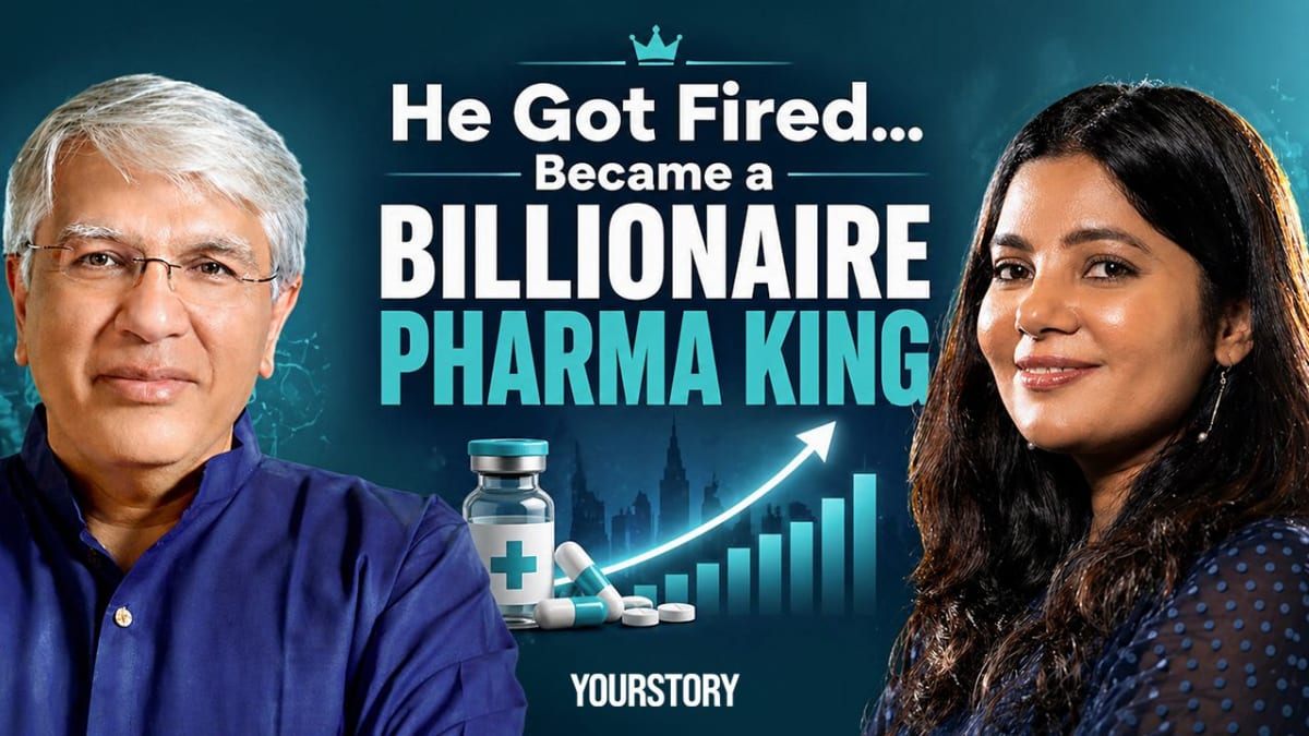 Indian pharmaceutical manufacturing facility with workers producing medicines for global distribution
